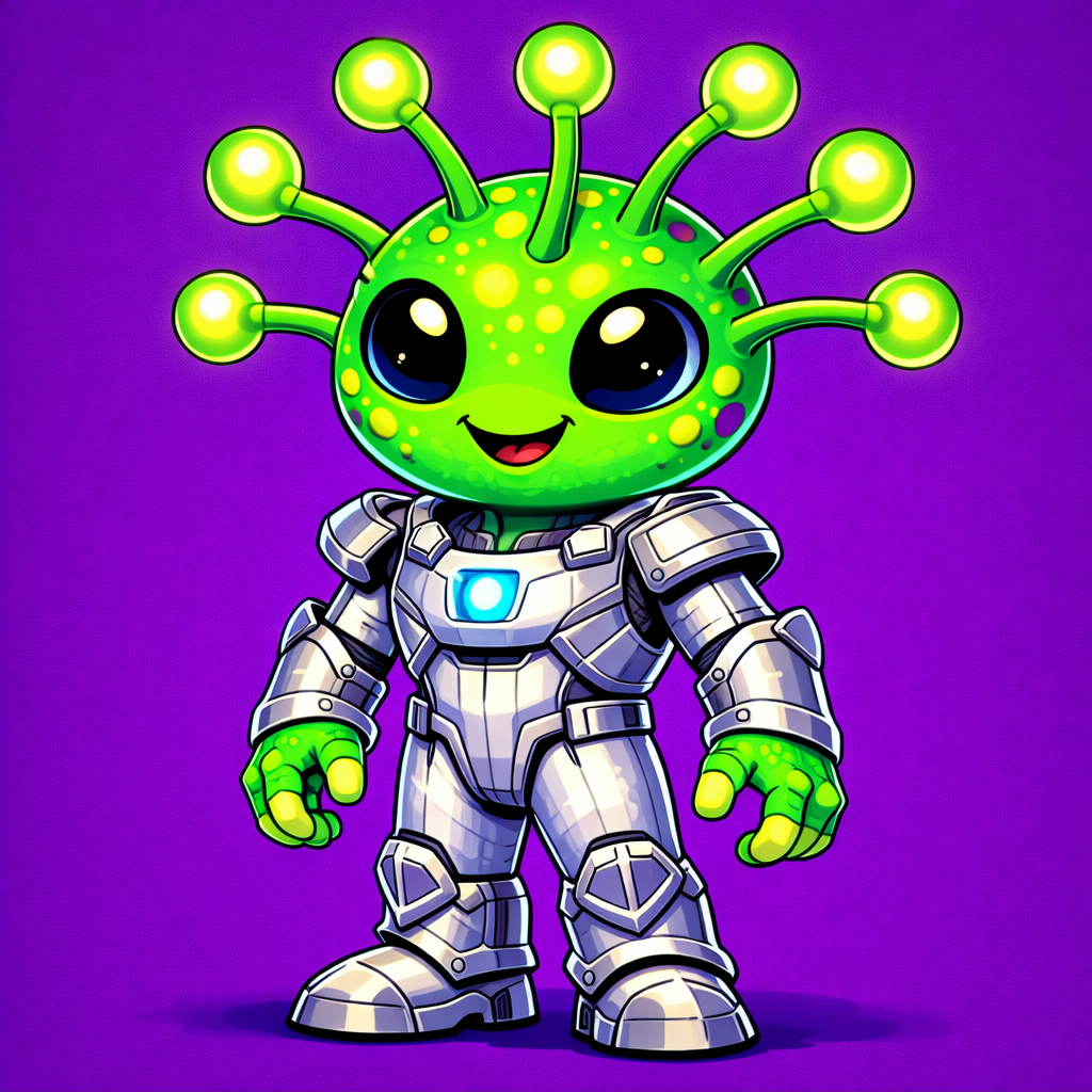 Ilustración de Personajes 2D Estilo Cartoon Vibrante